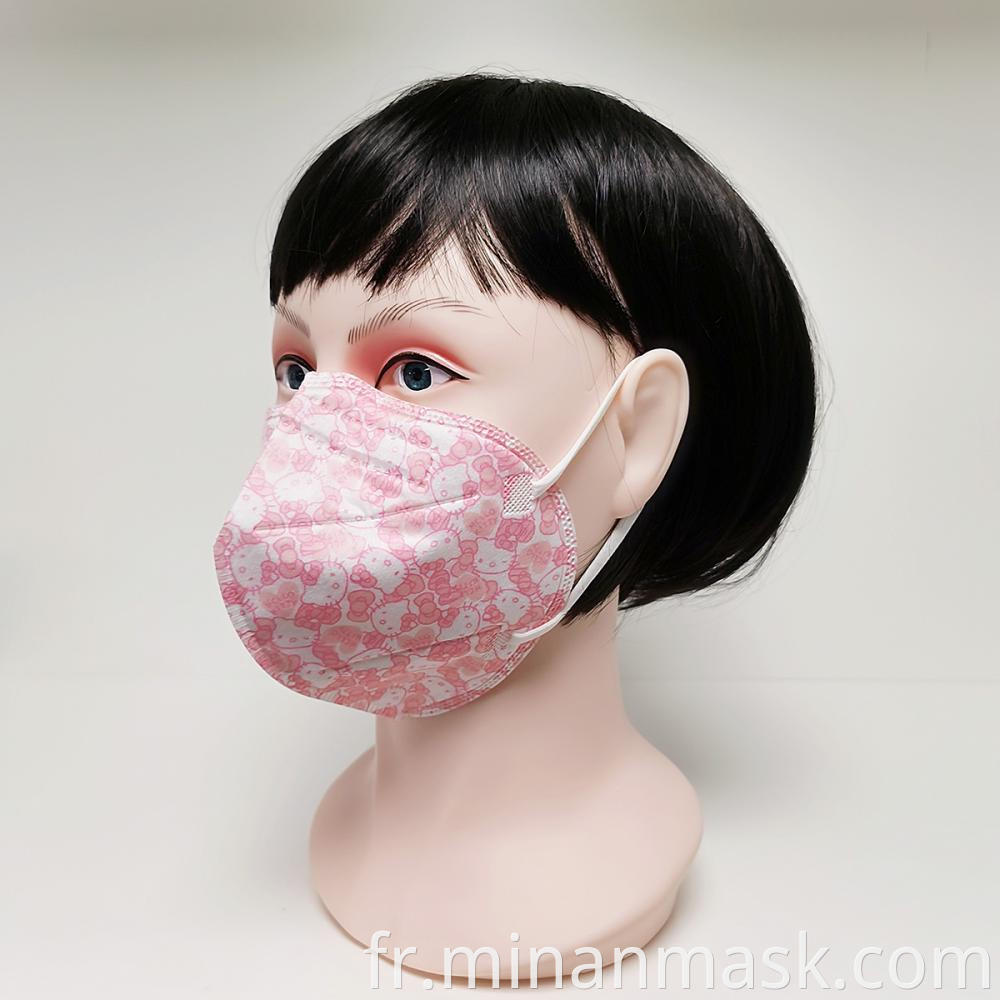 114 1 Pink Cartoon Mask